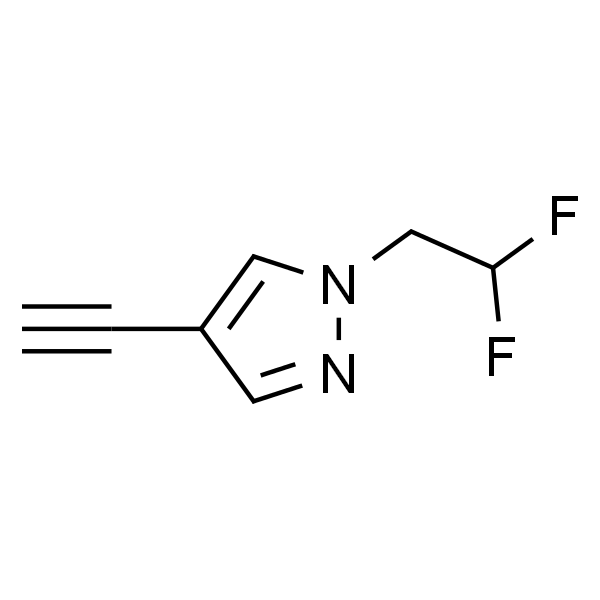 1-(2,2-Difluoroethyl)-4-ethynyl-1H-pyrazole