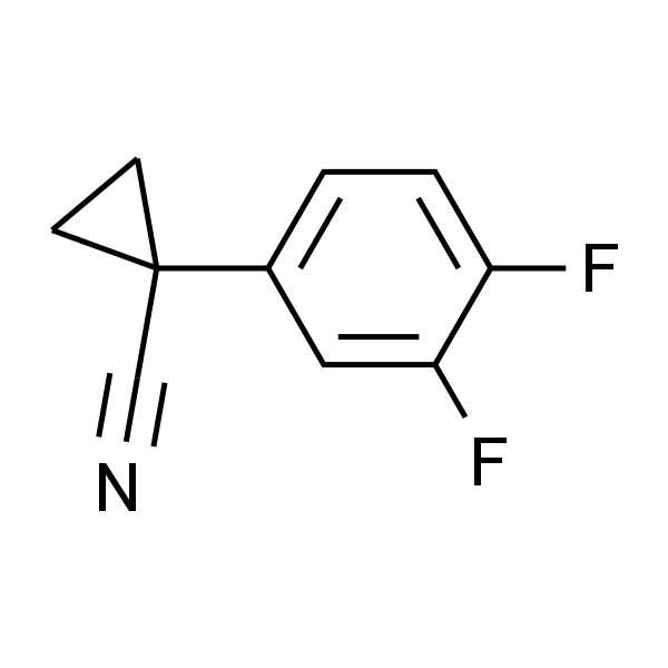 1-(3，4-difluorophenyl)cyclopropane-1-carbonitrile