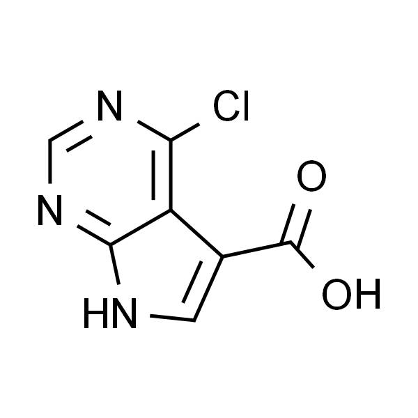 4-Chloro-7H-pyrrolo[2,3-d]pyrimidine-5-carboxylic acid