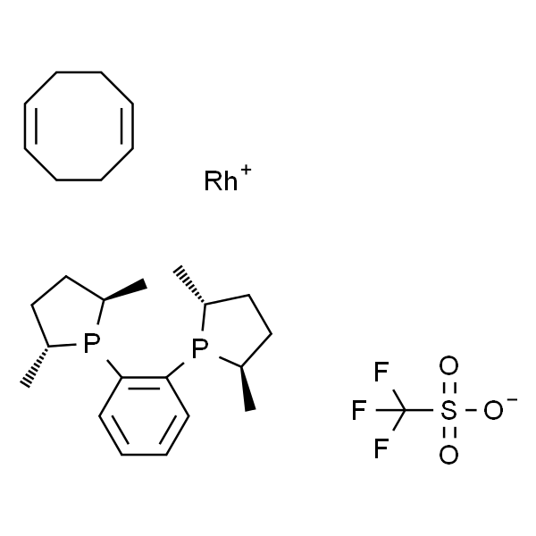 1,2-Bis[(2R,5R)-2,5-dimethylphospholano]benzene(cyclooctadiene)rhodium(I) trifluoromethanesulfonate >=97%