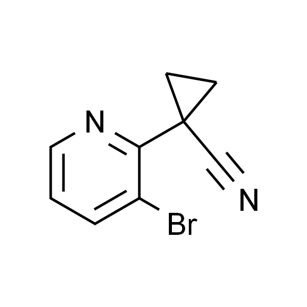 1-(3-Bromopyridin-2-yl)cyclopropanecarbonitrile