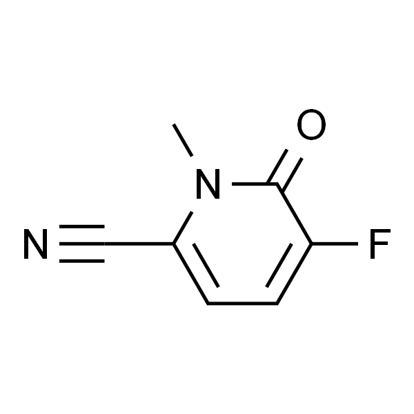 2-Pyridinecarbonitrile, 5-fluoro-1,6-dihydro-1-methyl-6-oxo-