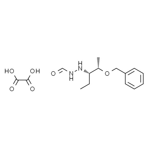 N'-((2S,3S)-2-(Benzyloxy)pentan-3-yl)formohydrazide oxalate
