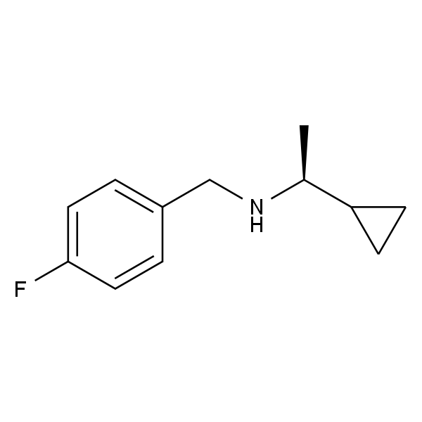 (S)-1-CYCLOPROPYL-N-(4-FLUOROBENZYL)ETHANAMINE