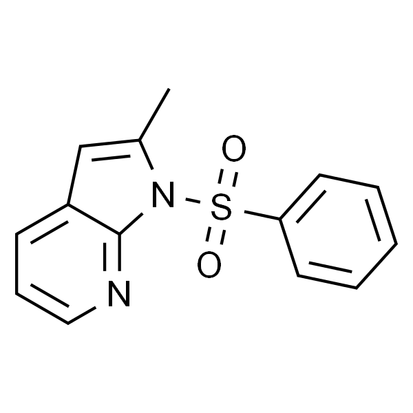 1H-Pyrrolo[2,3-b]pyridine, 2-methyl-1-(phenylsulfonyl)-