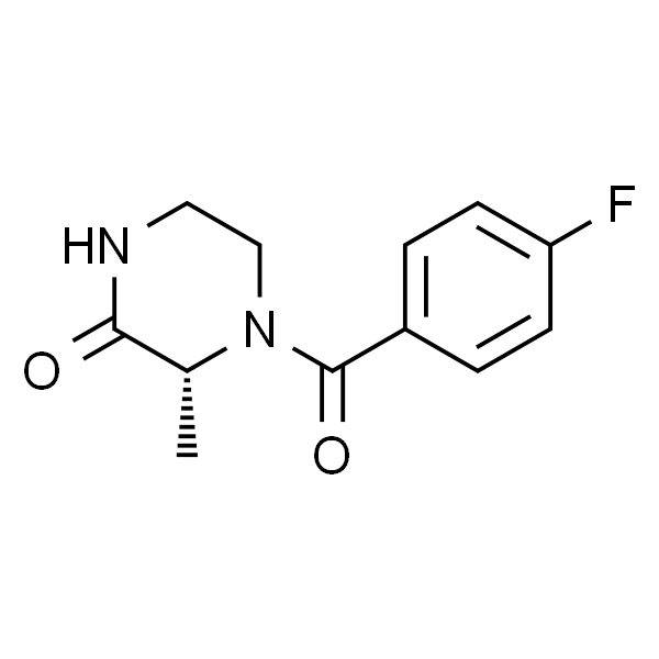 (3R)-4-(4-Fluorobenzoyl)-3-methyl-2-piperazinone