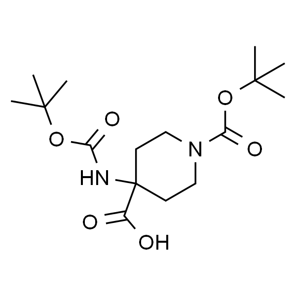 1-Boc-4-(Boc-amino)piperidine-4-carboxylic Acid