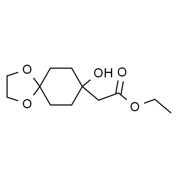 Ethyl 2-(8-hydroxy-1,4-dioxaspiro[4.5]decan-8-yl)acetate