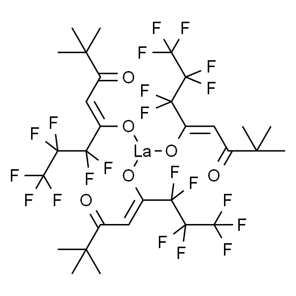 Tris(6,6,7,7,8,8,8-heptafluoro-2,2-dimethyl-3,5-octanedionate)lanthanum(III),La(FOD)3