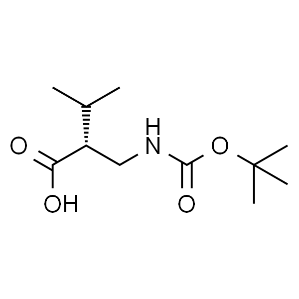 (R)-2-(((tert-Butoxycarbonyl)amino)methyl)-3-methylbutanoic acid