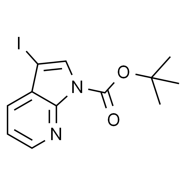 3-IODO-PYRROLO[2,3-B]PYRIDINE-1-CARBOXYLIC ACID TERT-BUTYL ESTER