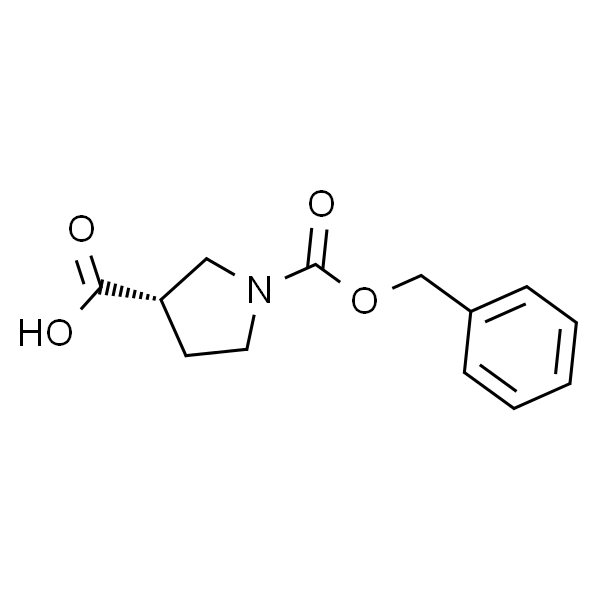 (S)-1-((Benzyloxy)carbonyl)pyrrolidine-3-carboxylic acid