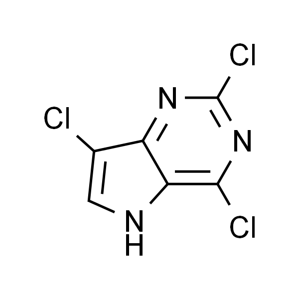 2,4,7-Trichloro-5H-pyrrolo[3,2-d]pyrimidine