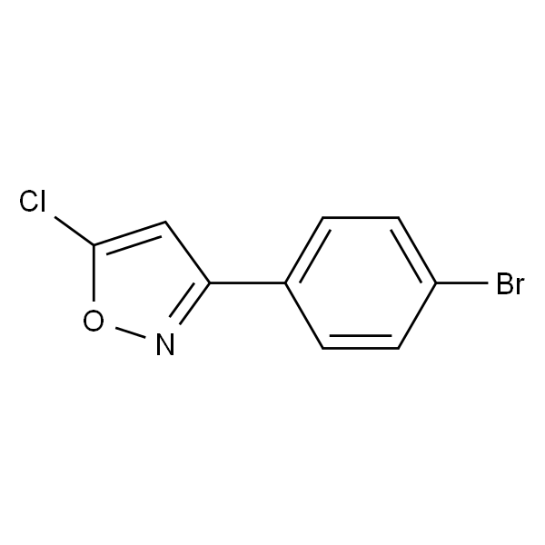 3-(4-Bromophenyl)-5-chloroisoxazole