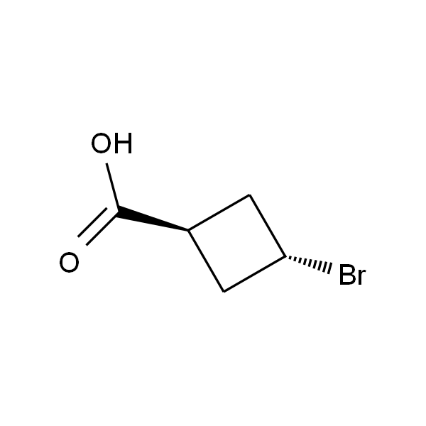 Cyclobutanecarboxylic acid, 3-bromo-, trans-