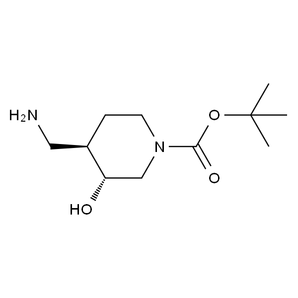 tert-Butyl (3R,4R)-4-(aminomethyl)-3-hydroxypiperidine-1-carboxylate
