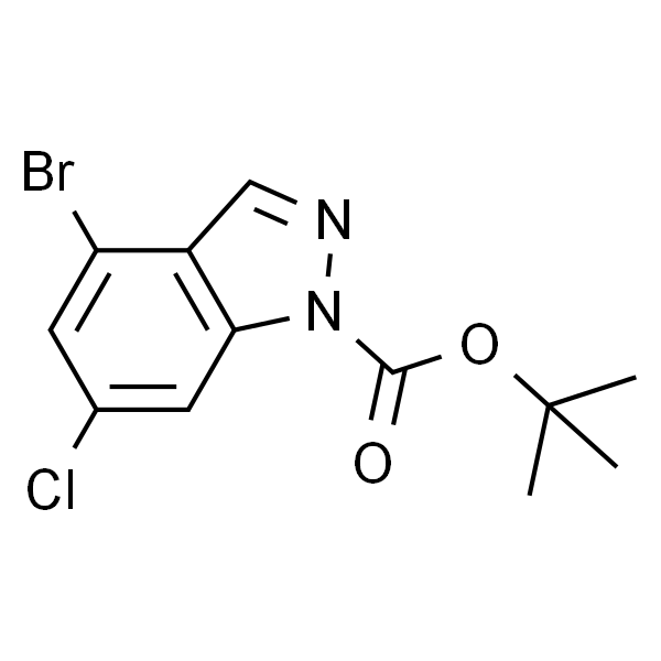 tert-Butyl 4-bromo-6-chloro-1H-indazole-1-carboxylate