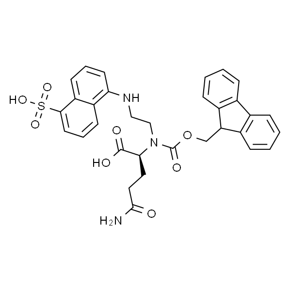 Fmoc-Glu(Edans)-OH