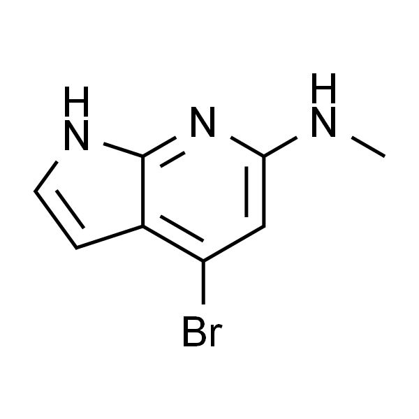 4-broMo-N-Methyl-1H-pyrrolo[2,3-b]pyridin-6-aMine