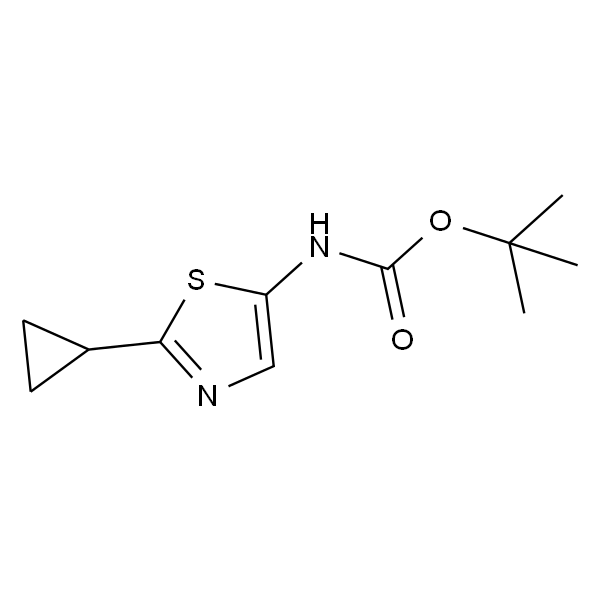 tert-Butyl (2-cyclopropylthiazol-5-yl)carbamate