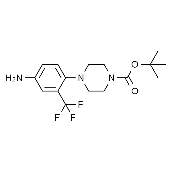 tert-Butyl 4-(4-amino-2-(trifluoromethyl)phenyl)piperazine-1-carboxylate