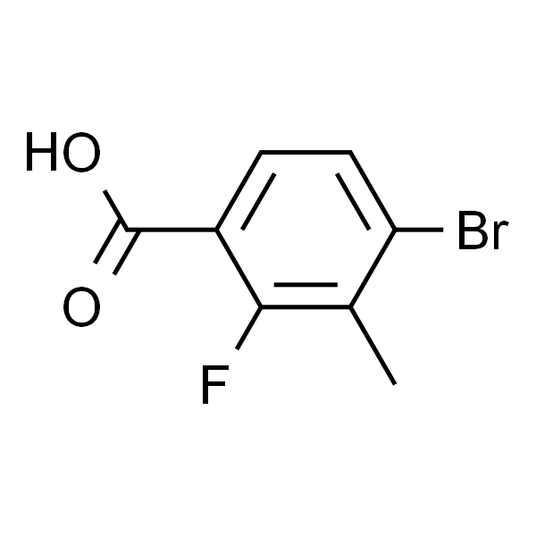 4-Bromo-2-fluoro-3-methylbenzoic acid