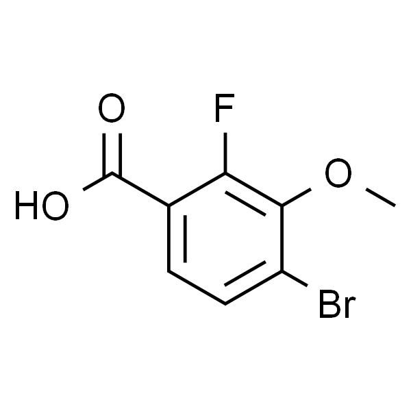 4-Bromo-2-fluoro-3-methoxybenzoic acid