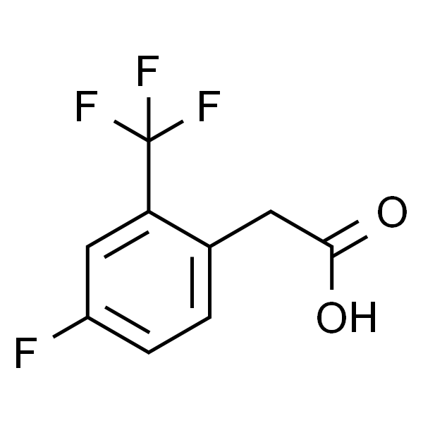 2-(4-Fluoro-2-(trifluoromethyl)phenyl)acetic acid
