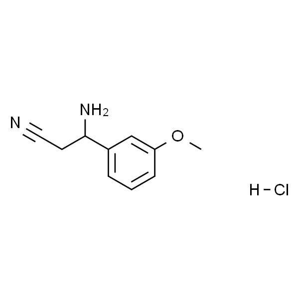 3-Amino-3-(3-methoxyphenyl)propanenitrile hydrochloride