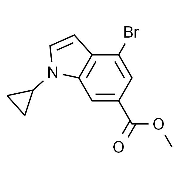 Methyl 4-bromo-1-cyclopropyl-1H-indole-6-carboxylate