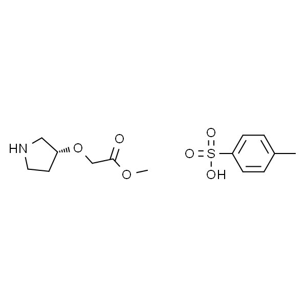(R)-Methyl 2-(pyrrolidin-3-yloxy)acetate 4-methylbenzenesulfonate