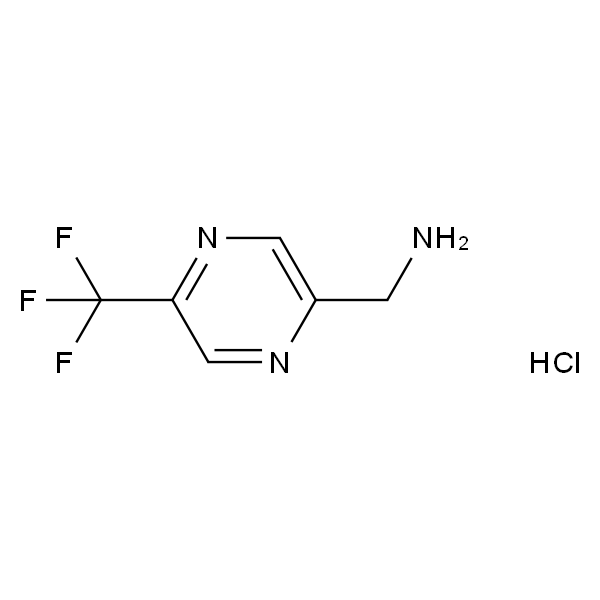 (5-(Trifluoromethyl)pyrazin-2-yl)methanaminehydrochloride(1:x)