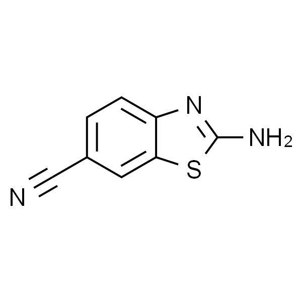 2-Aminobenzothiazole-6-carbonitrile