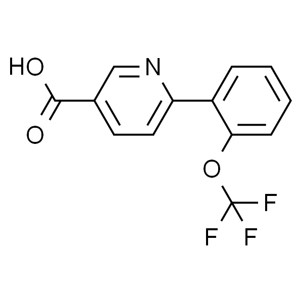 6-[2-(Trifluoromethoxy)phenyl]nicotinic Acid