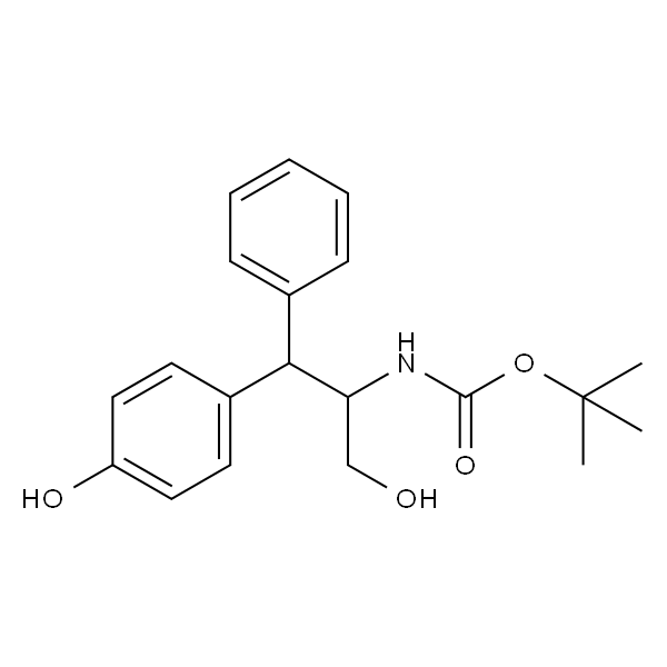 4-[2-(Boc-amino)-3-hydroxy-1-phenylpropyl]phenol