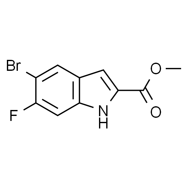 Methyl 5-Bromo-6-fluoroindole-2-carboxylate