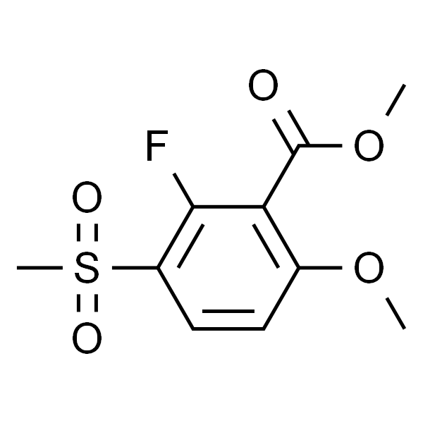 Methyl 2-Fluoro-6-methoxy-3-(methylsulfonyl)benzoate