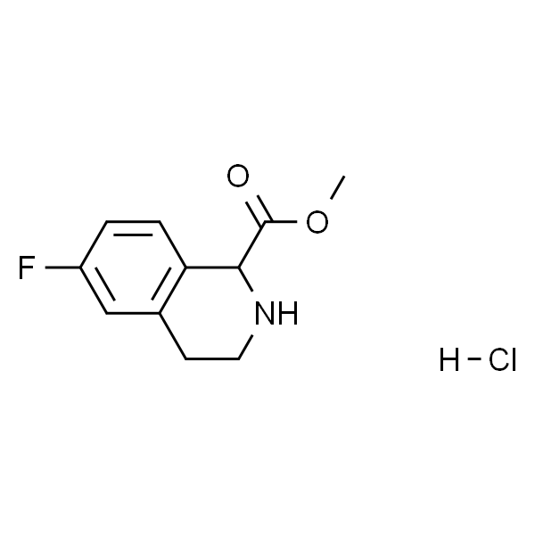 Methyl 6-fluoro-1,2,3,4-tetrahydroisoquinoline-1-carboxylate hydrochloride