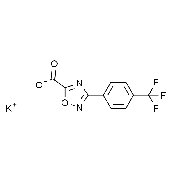 Potassium 3-(4-(trifluoromethyl)phenyl)-1,2,4-oxadiazole-5-carboxylate