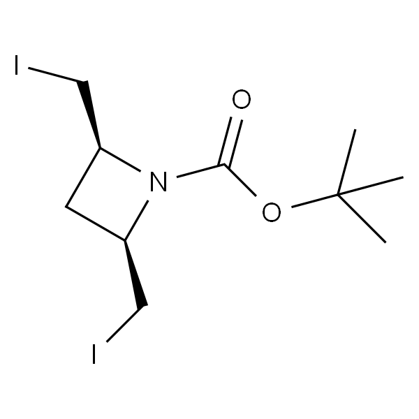 Tert-butyl(2R,4S)-2,4-bis(iodomethyl)azetidine-1-carboxylate