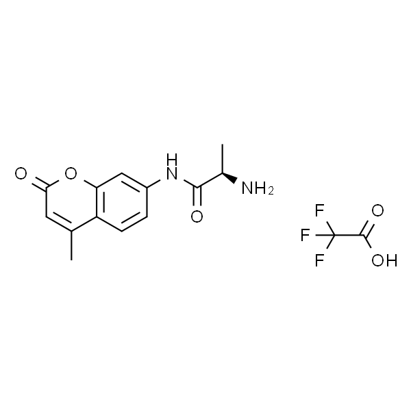 (R)-2-Amino-N-(4-methyl-2-oxo-2H-chromen-7-yl)propanamide 2,2,2-trifluoroacetate