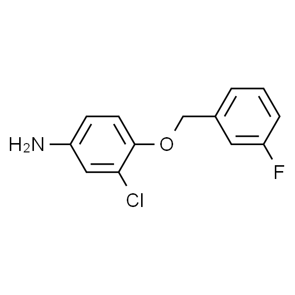 3-Chloro-4-(3-fluorobenzyloxy)aniline