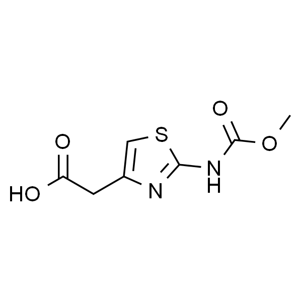 {2-[(Methoxycarbonyl)amino]-1,3-thiazol-4-yl}acetic acid