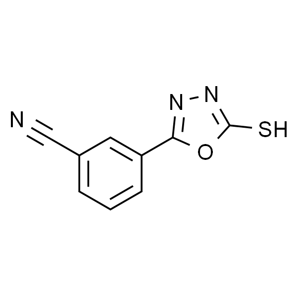 3-(5-Mercapto-1,3,4-oxadiazol-2-yl)benzonitrile