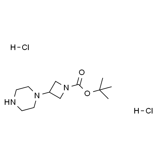 tert-Butyl 3-(piperazin-1-yl)azetidine-1-carboxylate dihydrochloride