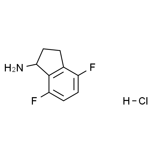 4,7-Difluoro-2,3-dihydro-1H-inden-1-amine hydrochloride
