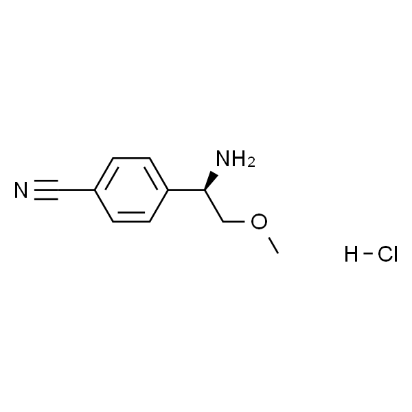 (R)-4-(1-Amino-2-methoxyethyl)benzonitrile hydrochloride