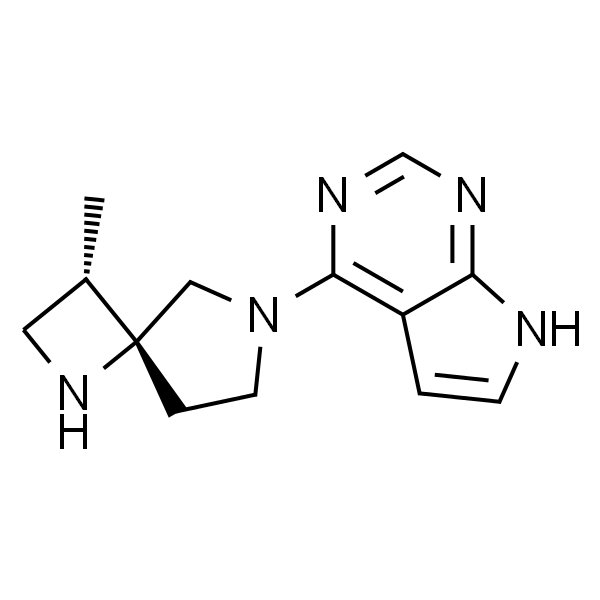 4-((3S,4R)-3-Methyl-1,6-diazaspiro[3.4]octan-6-yl)-7H-pyrrolo[2,3-d]pyrimidine