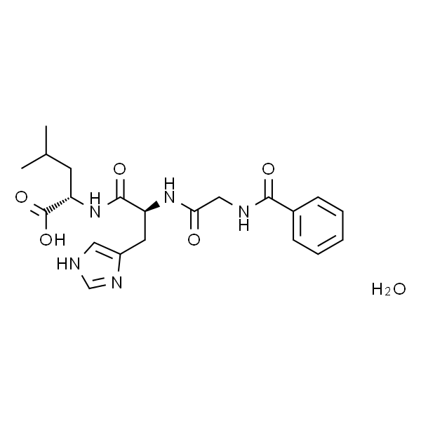 N-Benzoyl-Gly-His-Leu hydrate