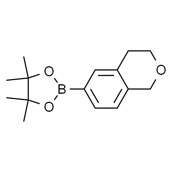 2-(3,4-dihydro-1H-2-benzopyran-6-yl)-4,4,5,5-tetramethyl-1,3,2-dioxaborolane